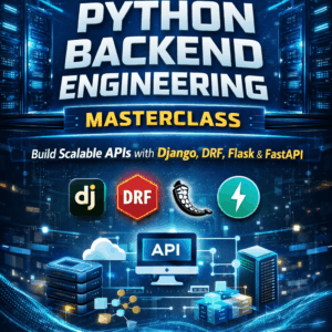 Python Backend Engineering Masterclass: Build Scalable APIs with Django, DRF, Flask & FastAPI